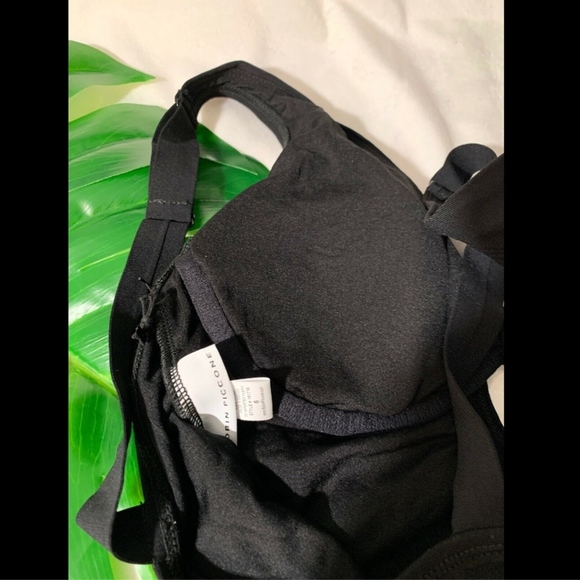 NEW $168 Robin Piccone Ava Underwire One-Piece Swimsuit in Black‎ [SZ 6 ] - Picture 8 of 8